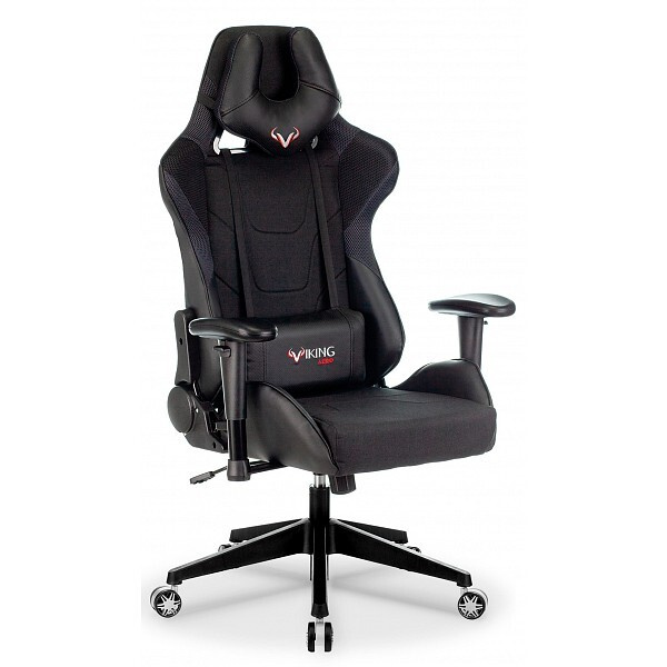 ZOMBIE Игровое компьютерное кресло, Текстиль, Экокожа, черная  #1