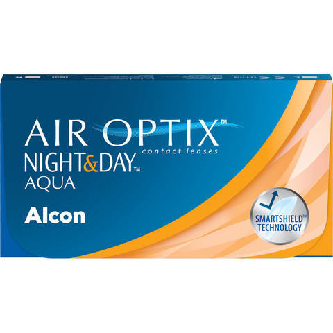 Контактные линзы Air Optix Night & Day, Ежемесячные, -8.00 / 13 / 8.6, 3 шт.  #1