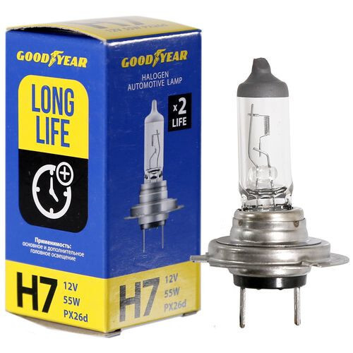 Goodyear Лампа автомобильная H7, 1 шт. арт. GY017122 #1