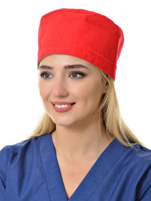 Колпак медицинский чепчик MedicalWear / шапочка для хирургов / поварской колпак / медицинская одежда, #1