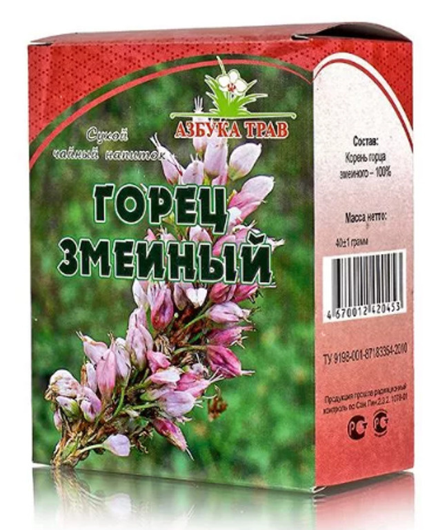 Горец змеиный корень, 40 гр. (Азбука трав) #1