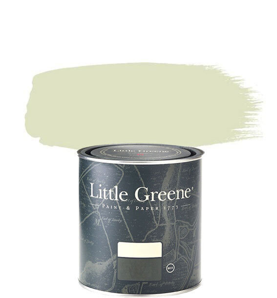 Little Greene Краска Быстросохнущая, Глубокоматовое покрытие, 0.25 л, светло-зеленый  #1