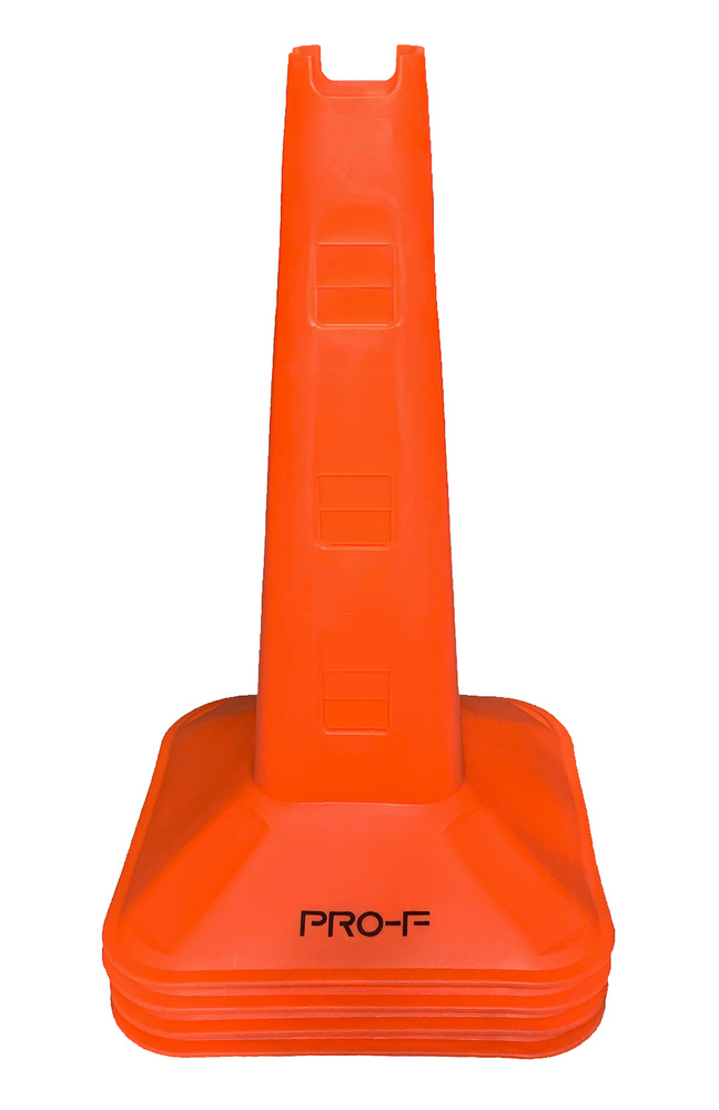 Конусы тренировочные высокие 38 см "High Cones" PRO-F 4 шт #1