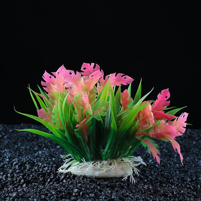 Растение искусственное аквариумное, 22 х 14 х 12 см #1
