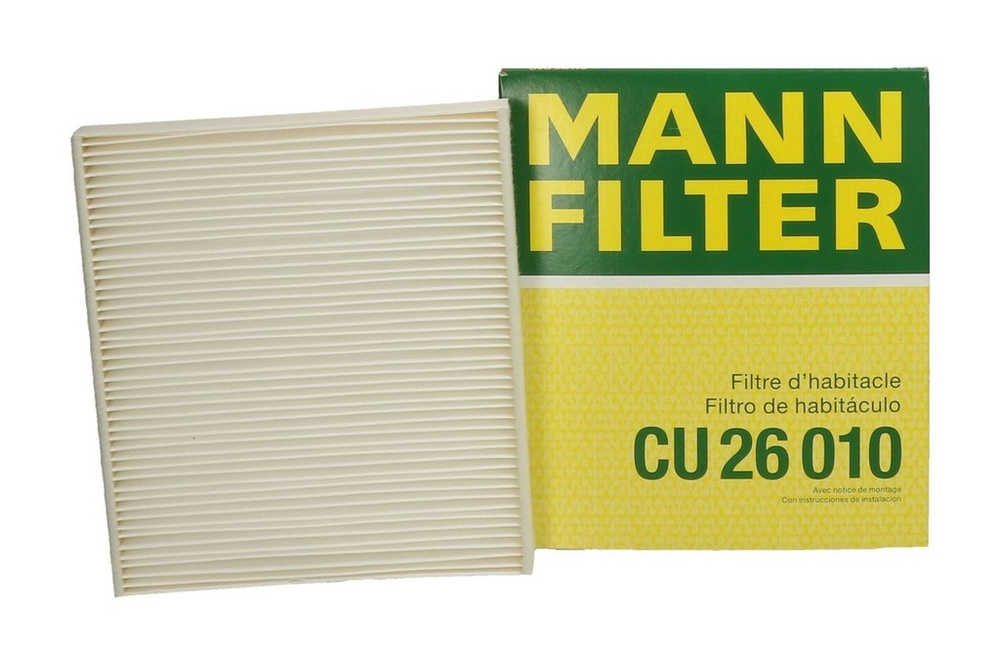 MANN FILTER Фильтр салонный Пылевой арт. CU26010, 1 шт. #1