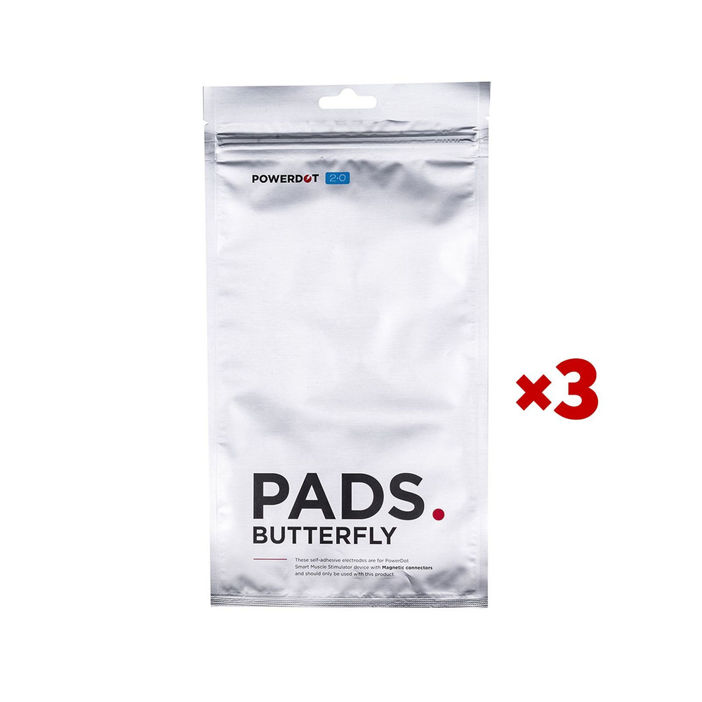 Электродная накладка для спины PowerDot 2.0 Butterfly, 3 шт #1