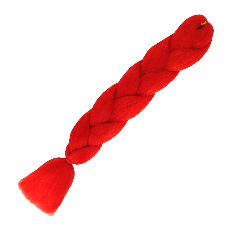 Канекалон коса 60 см, цвет красный #1