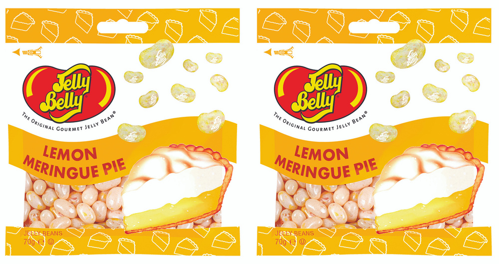 Драже Jelly Belly Лимонный пирог 70 г пакет 2 шт. #1