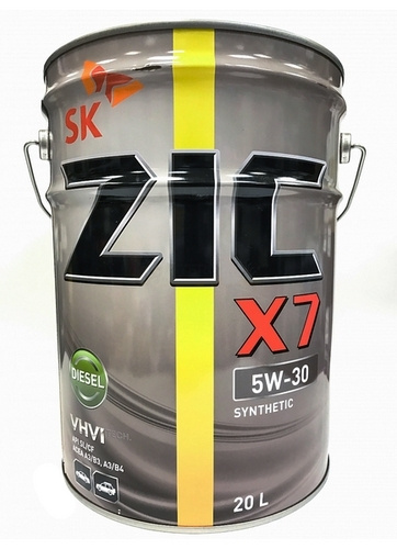 ZIC X7 DIESEL 5W-30 Масло моторное, Синтетическое, 20 л #1