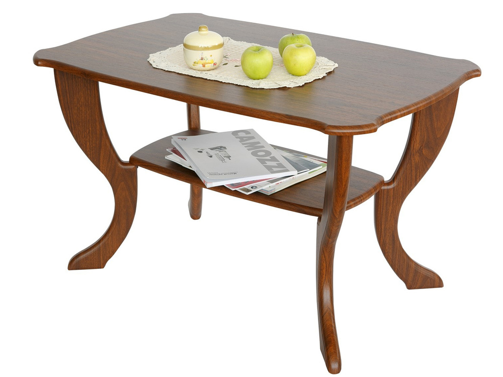 Журнальный столик Мебелик Маэстро СЖ-01 орех. Товар уцененный  #1