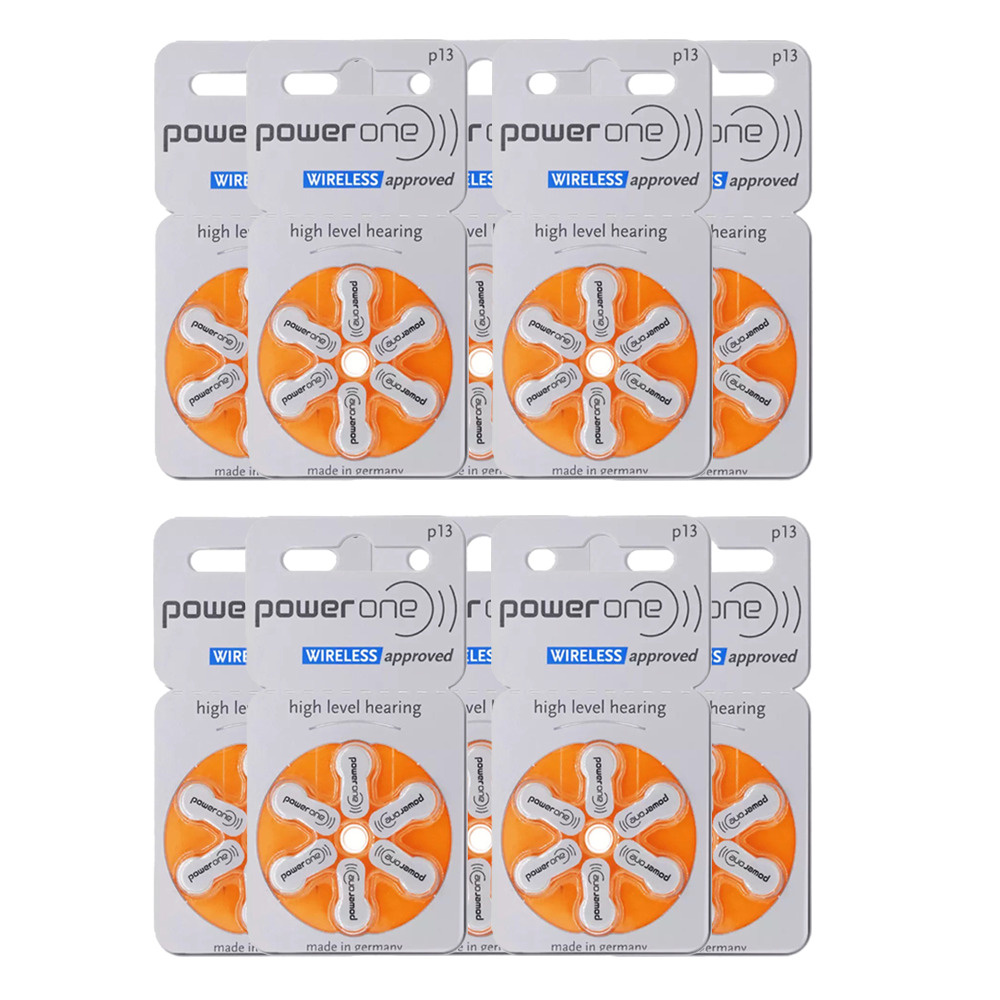 Power One Батарейка PR48 (ZA13, V13A, DA13), 1,4 В, 60 шт - купить с ...