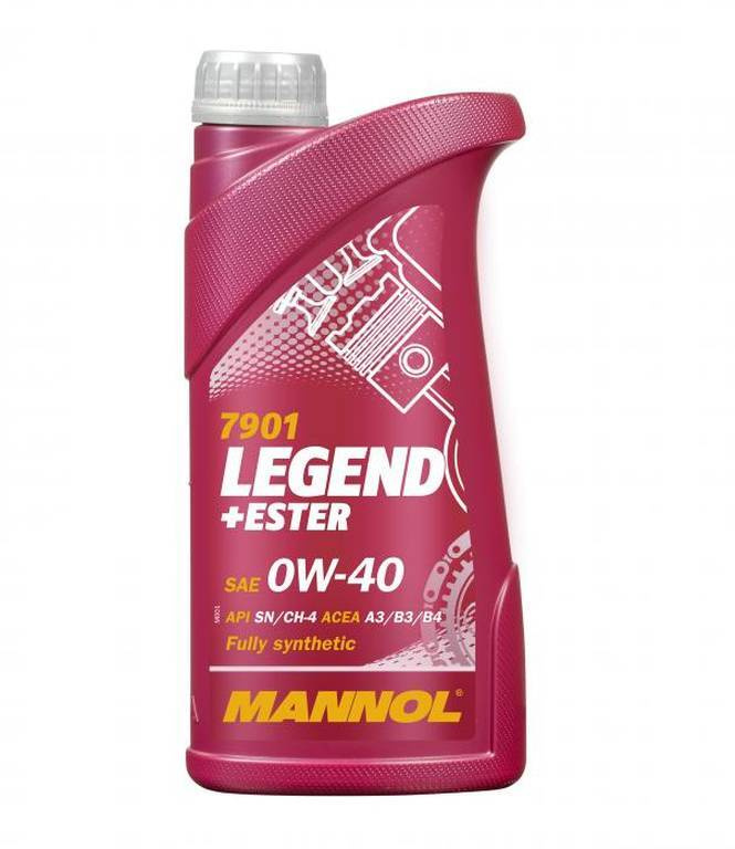 MANNOL Legend 0W-40 Масло моторное, Синтетическое, 1 л #1