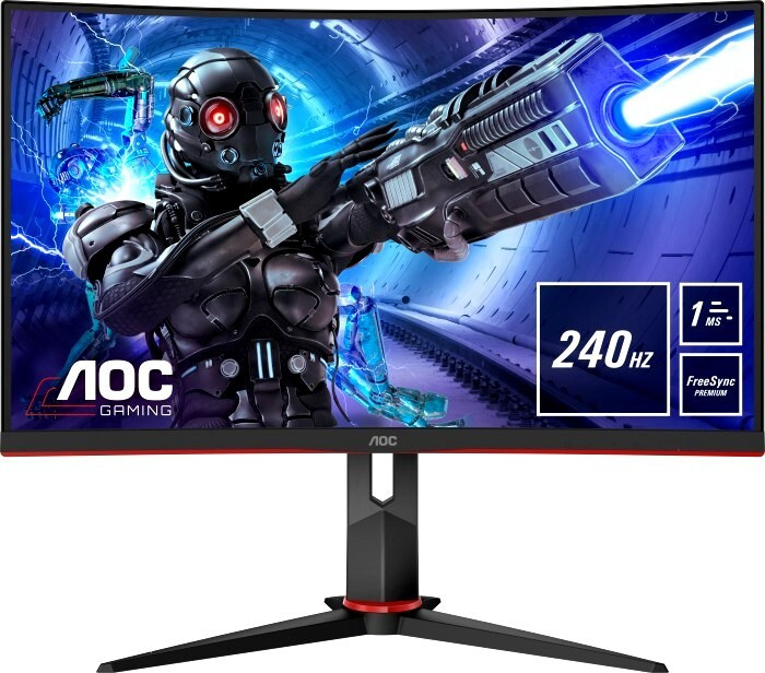 AOC 31.5" Монитор C32G2ZE, черный #1