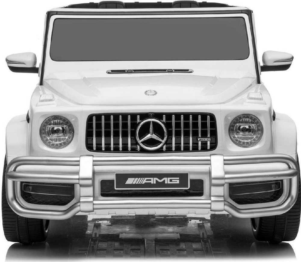 Двухместный Электромобиль Mercedes-Benz AMG G63 S307 4WD ПОЛНЫЙ ПРИВОД (Белый) (ЛИЦЕНЗИЯ)  #1