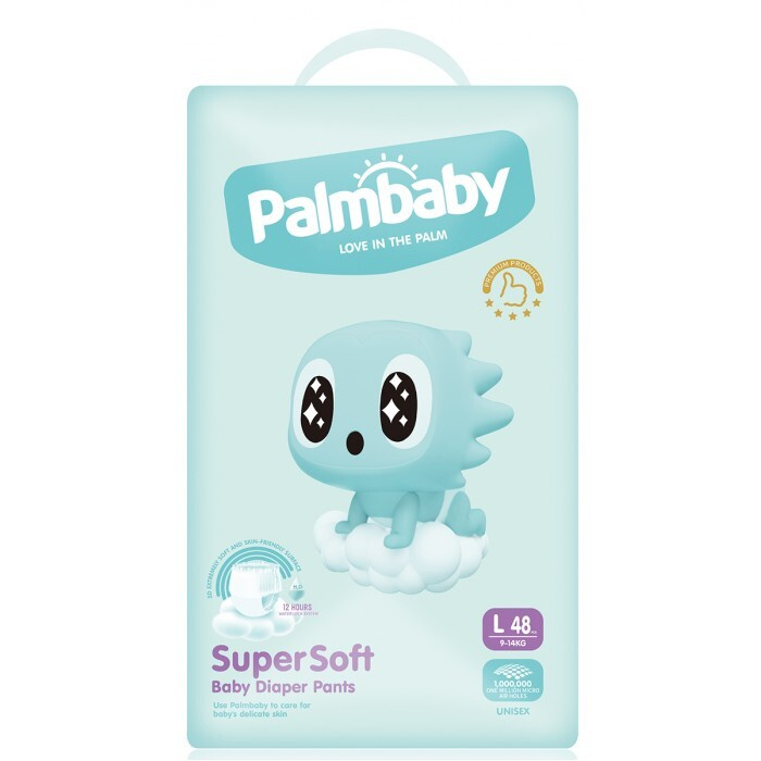 Подг-трус Palmbaby Super Soft Prem.L(9-14кг)48 шт #1