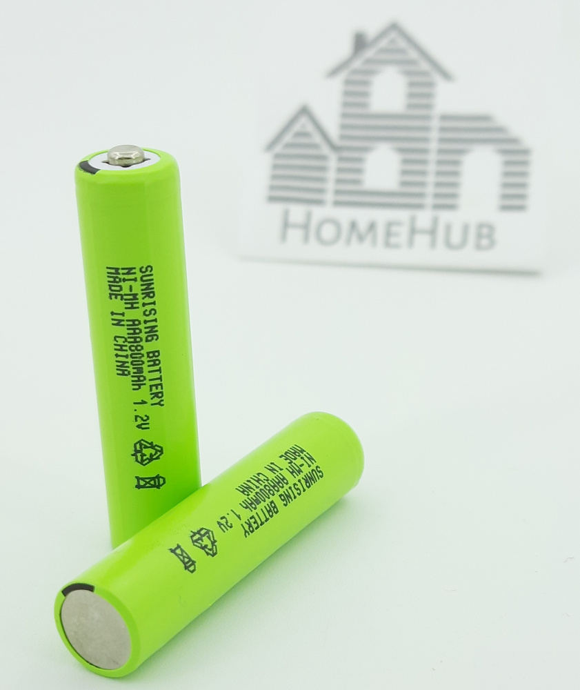 Аккумулятор Sunrising Ni-Mh, AAА, 1.2V, 800mAh, 2шт #1