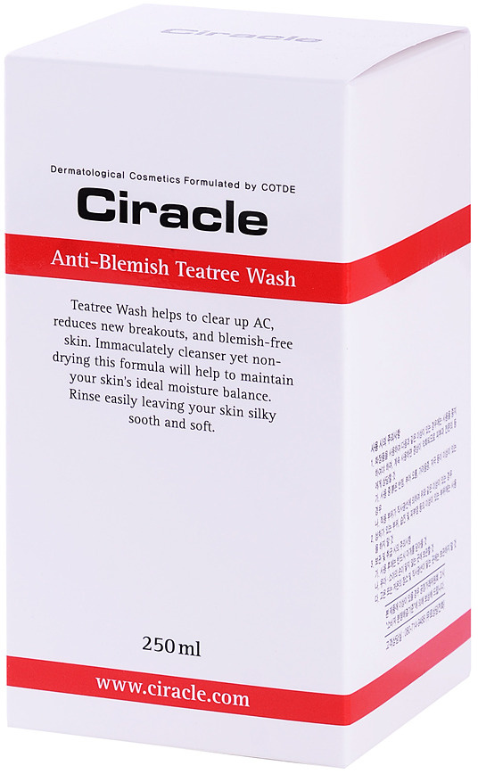 Ciracle Средство для умывания Ciracle Anti Blemish Teatree Wash, 250мл #1