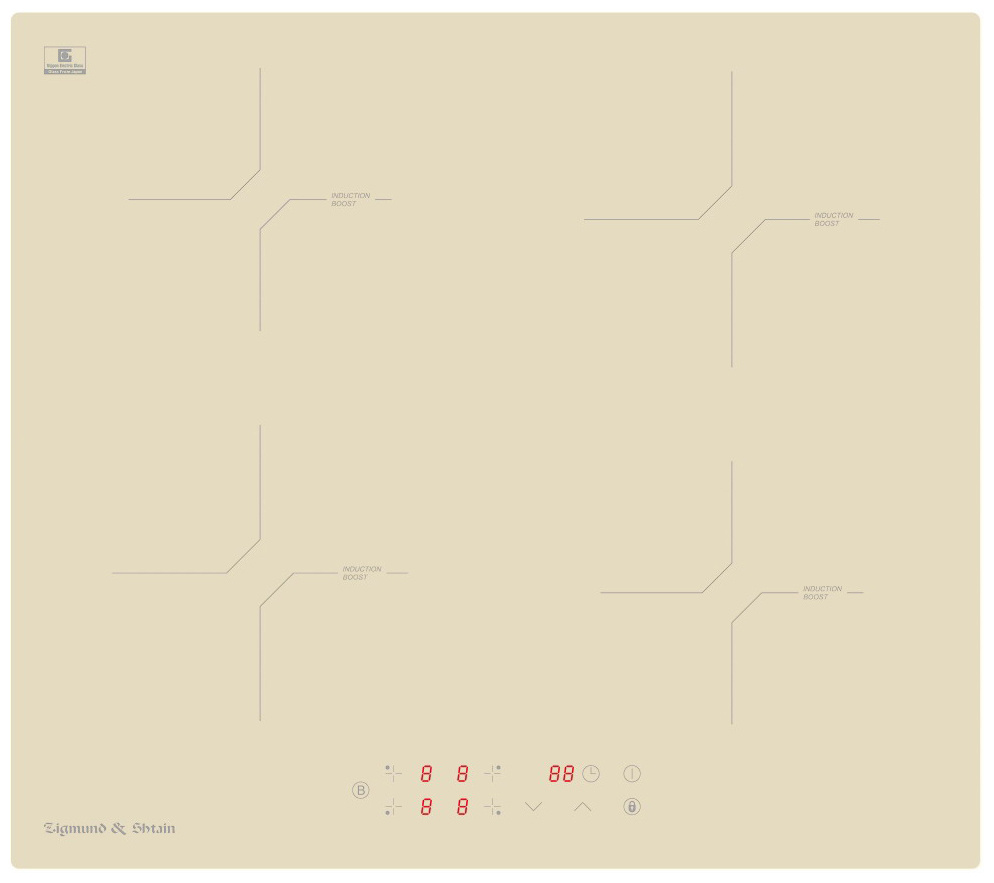 Zigmund & Shtain Индукционная варочная панель CI 33.6 I, бежевый #1