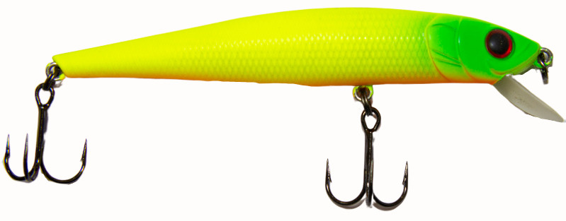 Воблер RUBICON Slim Minnow F, 90mm, 8.5gr, depth 0,5-0,7m, 456 #1