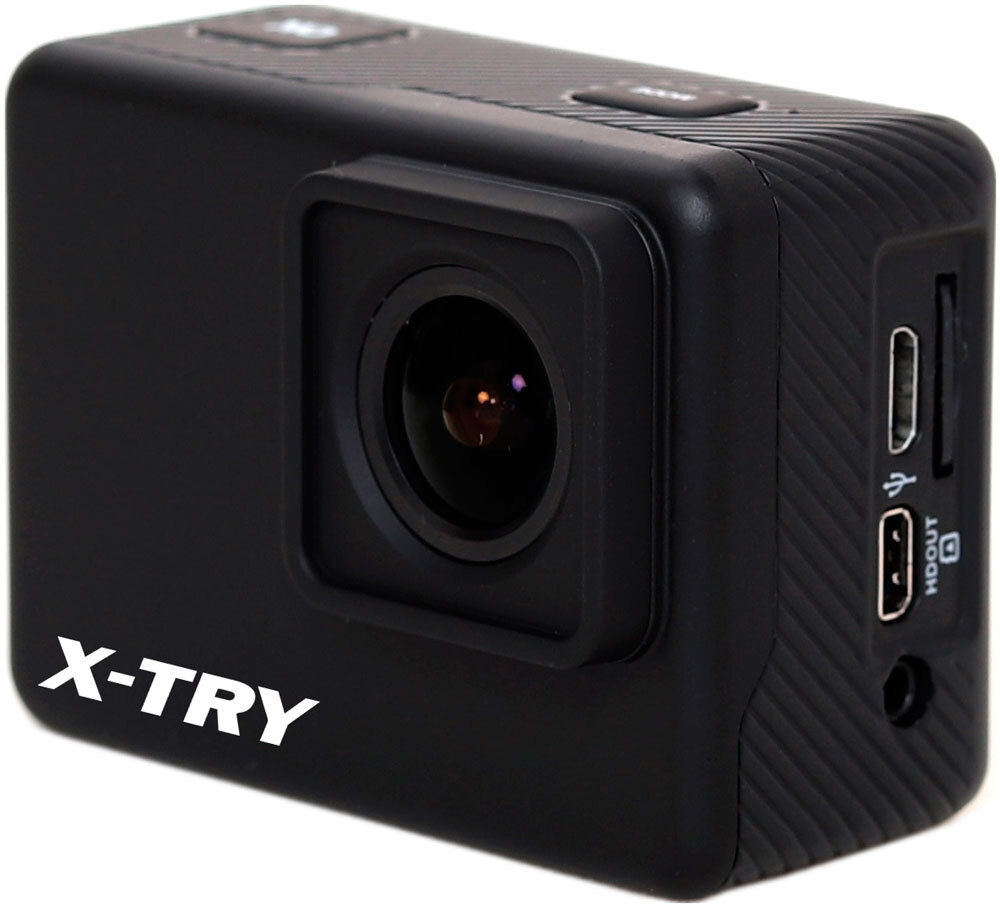 X-Try Экшн-камера XTC391 EMR REAL 4K WiFi AUTOKIT, черный #1