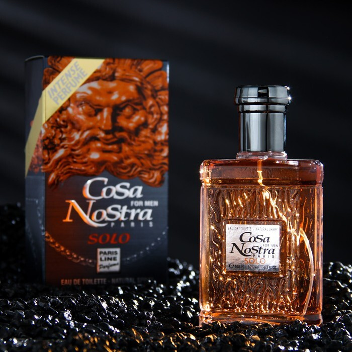 Туалетная вода мужская Cosa Nostra Solo Intense Perfume, 100 мл #1