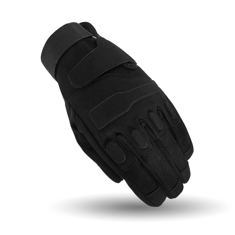Тактические перчатки Tactical / С защитными накладками / Военные  #1