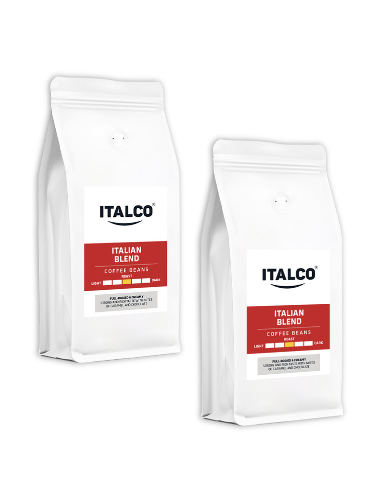 Кофе в зернах Italco Italian Blend 1 кг, набор из 2 штук #1