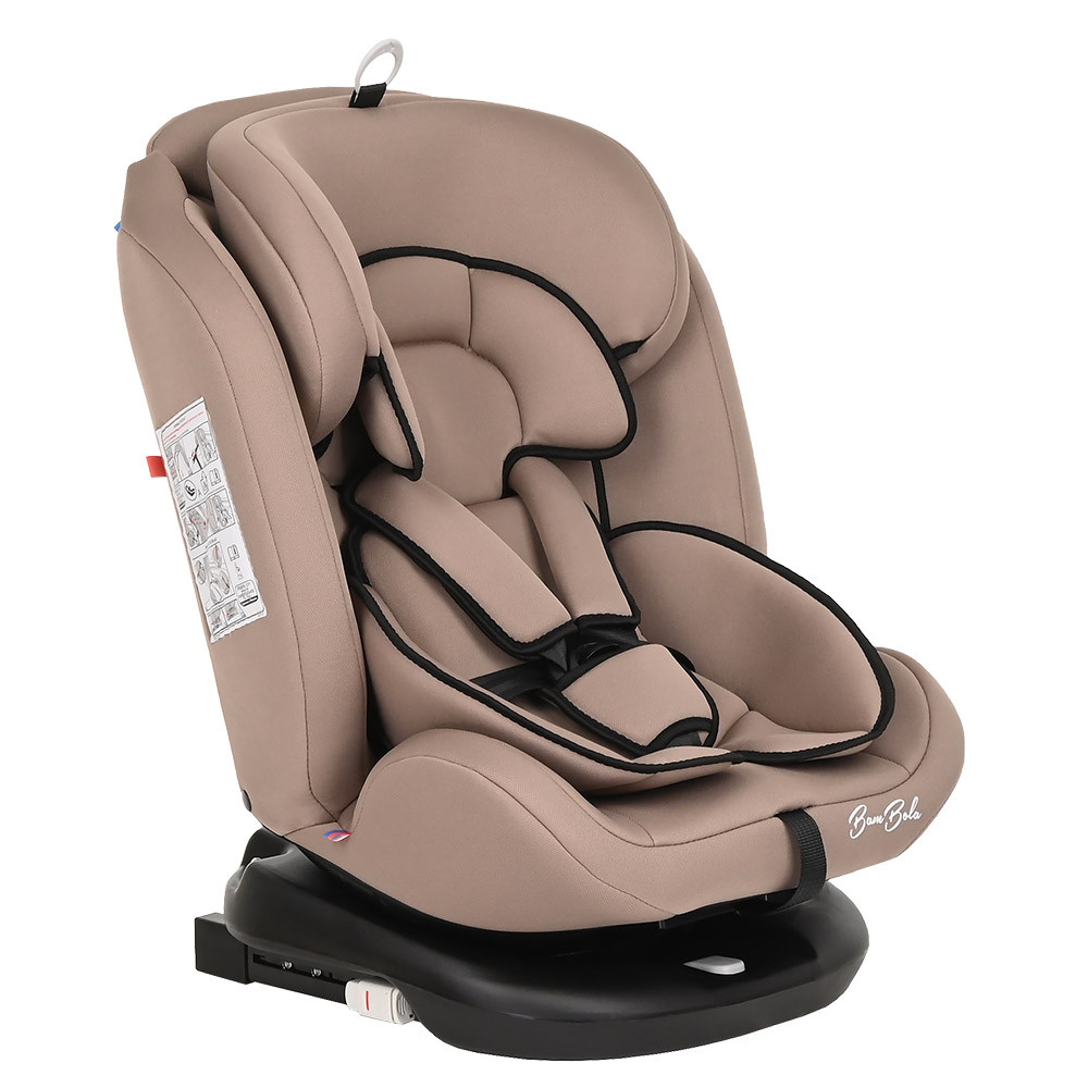 Детское автокресло группы 0+/1/2/3 (0-36кг.) Bambola Minori Isofix Светло-Коричневый KRES3560, поворотное, #1