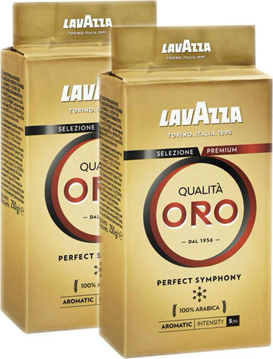 Кофе молотый "Lavazza Qualita Oro" 2 шт по 250 г #1
