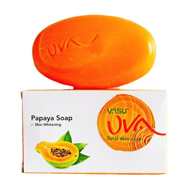Vasu Мыло с Папайей Васу / PAPAYA SOAP Uva,125 г #1
