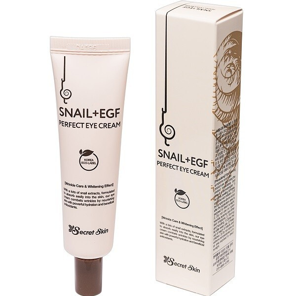 SECRET SKIN Крем для лица области глаз с экстрактом улитки Snail+EGF Perfect Eye Cream, 30г  #1