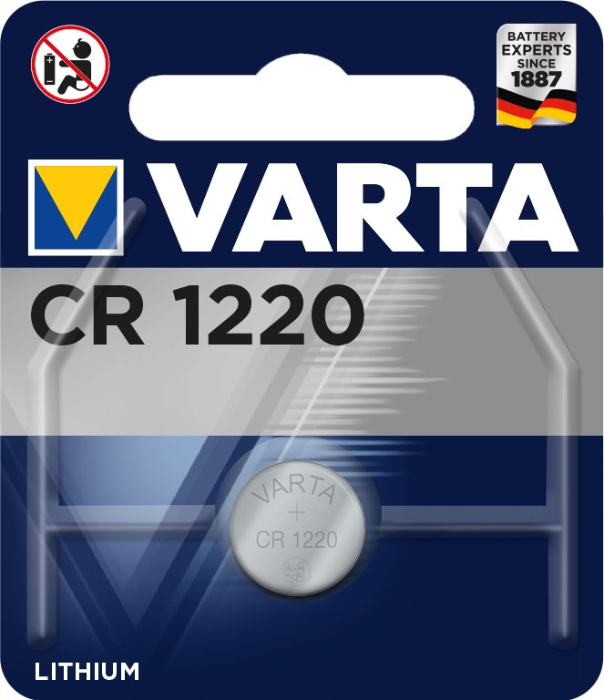 Varta Батарейка CR1220, Литиевый тип, 1 шт #1