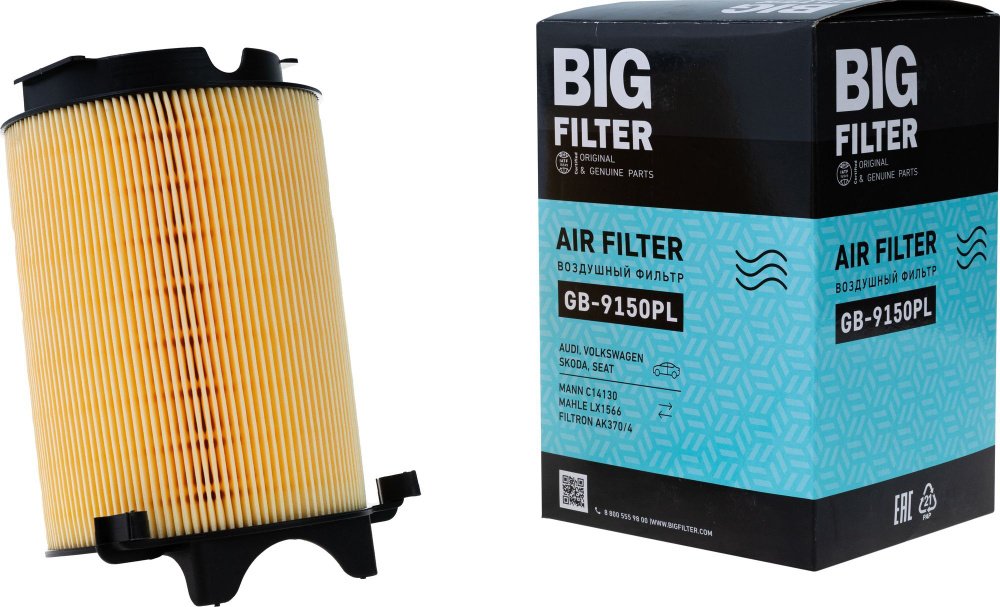 Фильтр воздушный BIG FILTER GB-9150PL #1