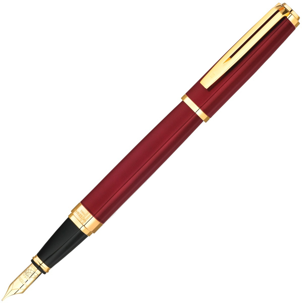 Перьевая ручка Waterman Exception Slim, Red Lacquer GT #1