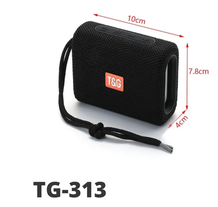 Портативная Bluetooth 5.0 Колонка TG-313 / Мини Блютуз Акустика ТГ 313 / USB / AUX / MicroSD / FM / ФМ #1