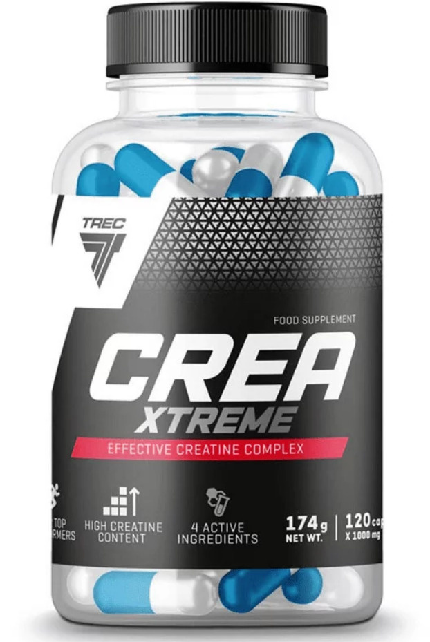 Креатин капсулы, 120 капс, с транспортной системой Trec Nutrition Crea9 Xtreme,  #1