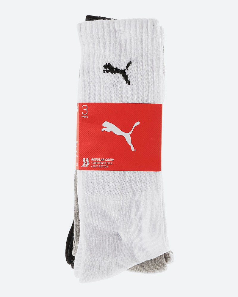 Комплект носков PUMA PUMA CREW SOCK 3P, 3 пары #1