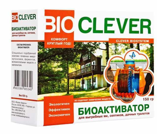 Средство биопрепарат 2в1 Bioclever биобактерии для очистки туалета на даче  #1