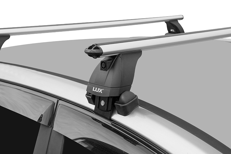 Багажник на крышу LUX БК3 для Mitsubishi Delica D:2 II 2015 г.в - по н.в. с аэродинамическими дугами #1