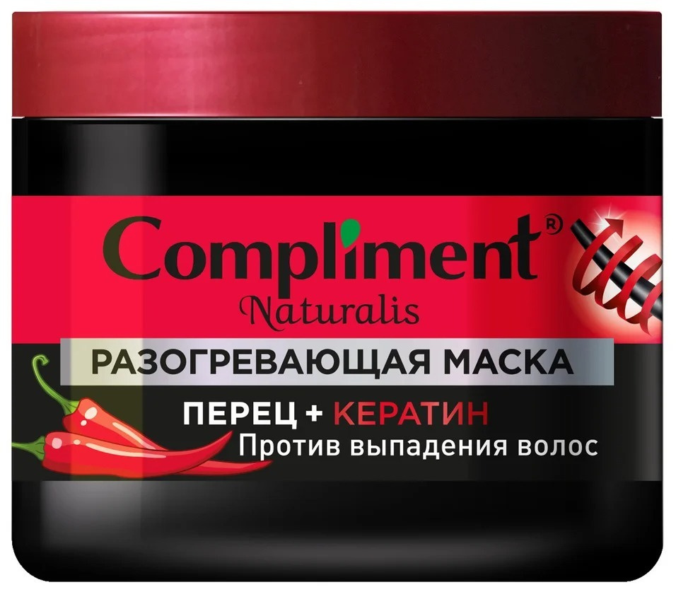 Маска для волос Compliment Naturalis Перец+Кератин 500мл 1 шт #1