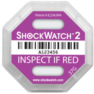 Одноразовый индикатор удара Шоквотч 2 / ShockWatch 2, 37G (упаковка 2 штуки)  #1