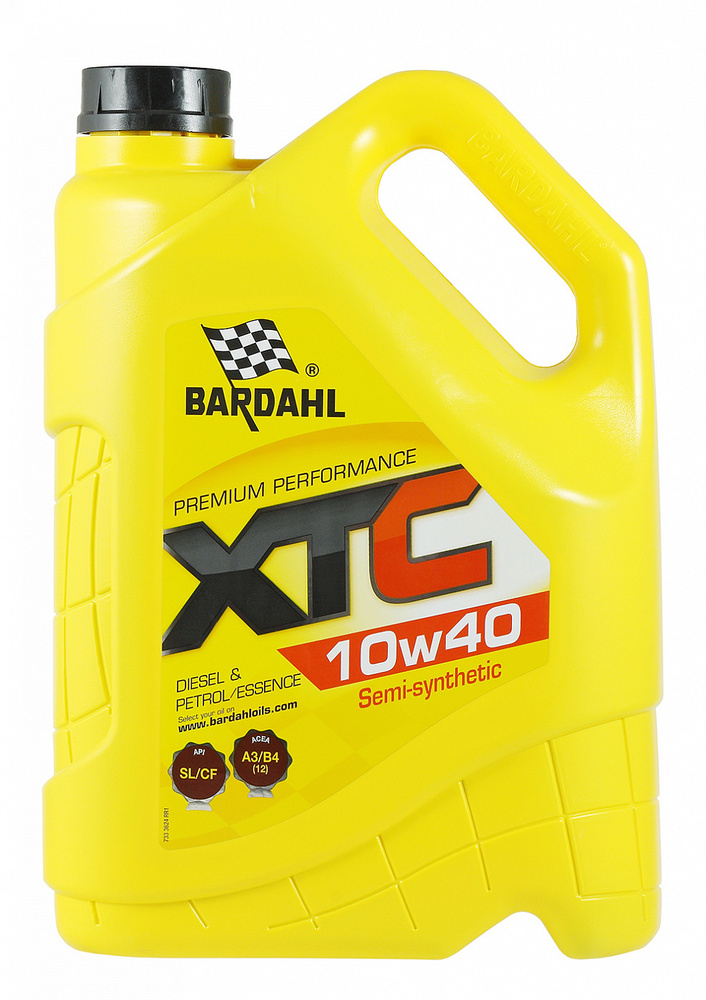 Bardahl Xtc 10W-40 Масло моторное, Полусинтетическое, 5 л #1