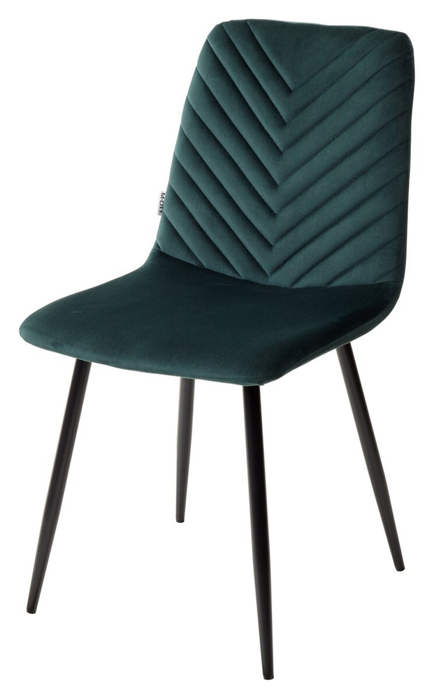 Комплект стульев М-City 4 шт DUKE BLUVEL-78 GREEN #1