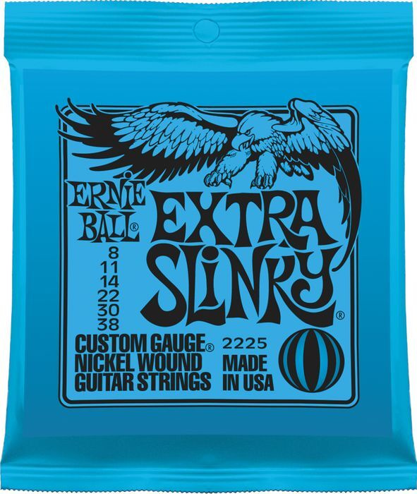 Струны для электрогитары Ernie Ball Slinky 08-38 Extra Light 2225 #1