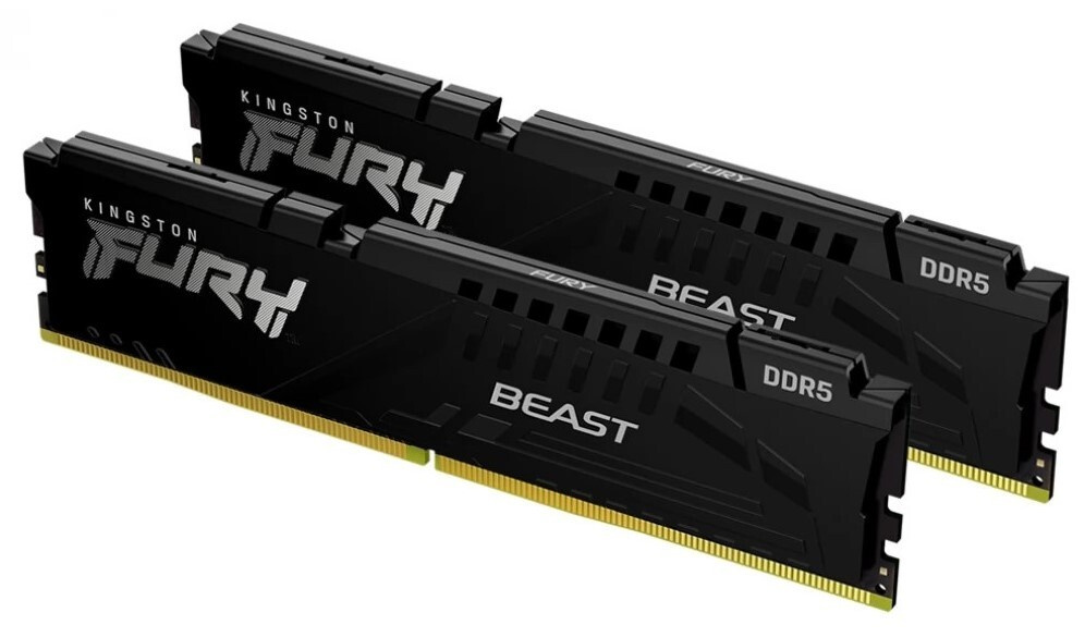 Kingston Fury Оперативная память Beast Black 16GB 2x8 ГБ (KF548C38BBK2-16) #1