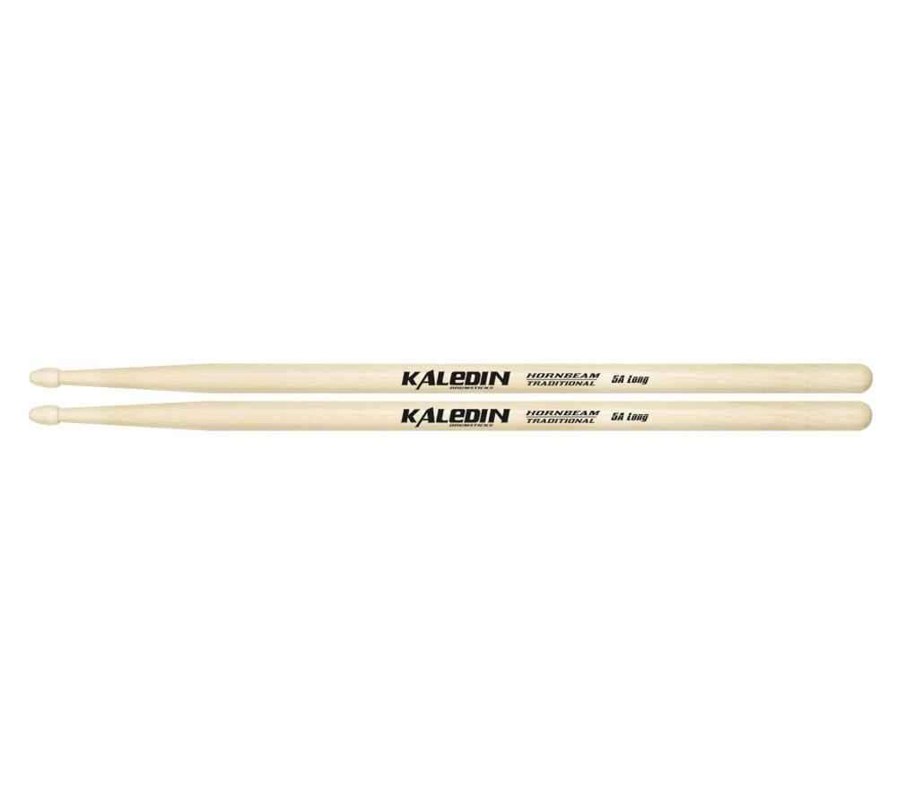 7KLHB5AL 5A Long Барабанные палочки, граб, деревянный наконечник, Kaledin Drumsticks  #1