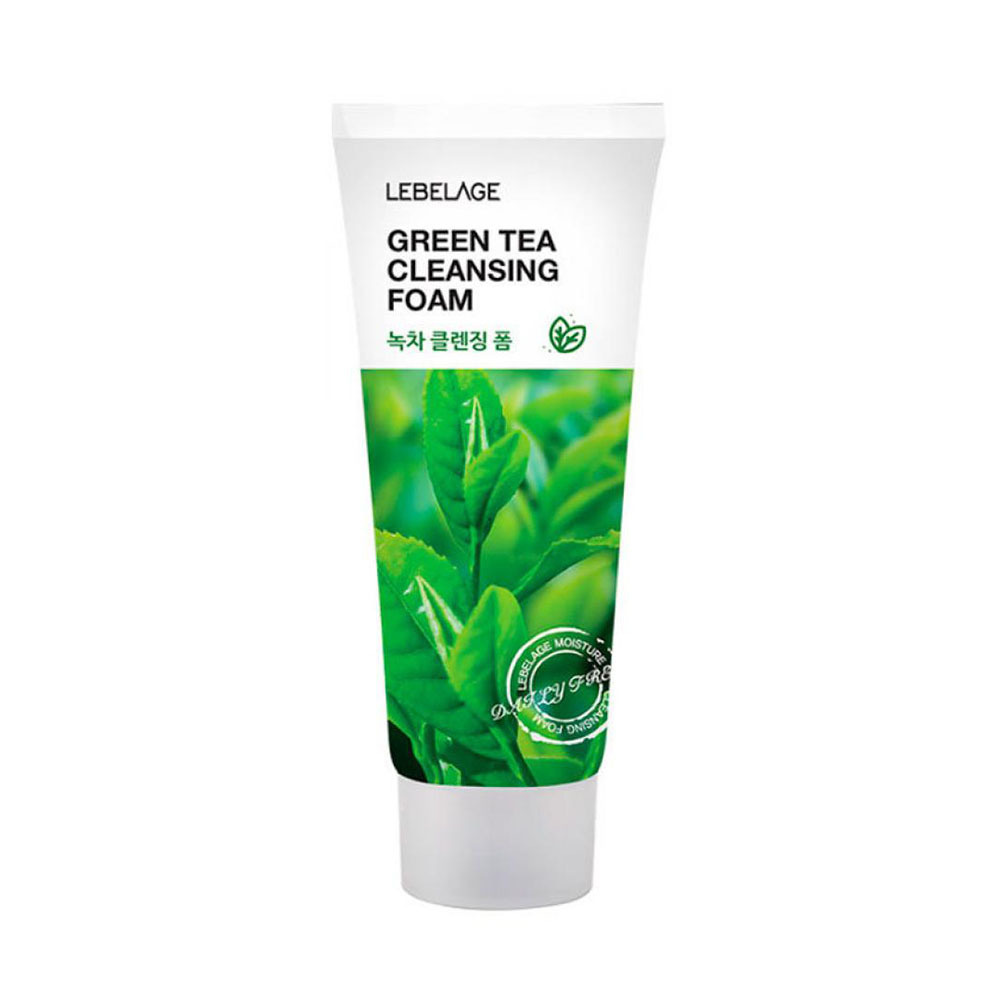 Lebelage Пенка для умывания тонизирующая с экстрактом Зеленого чая Cleansing Foam Green Tea, 100 мл  #1