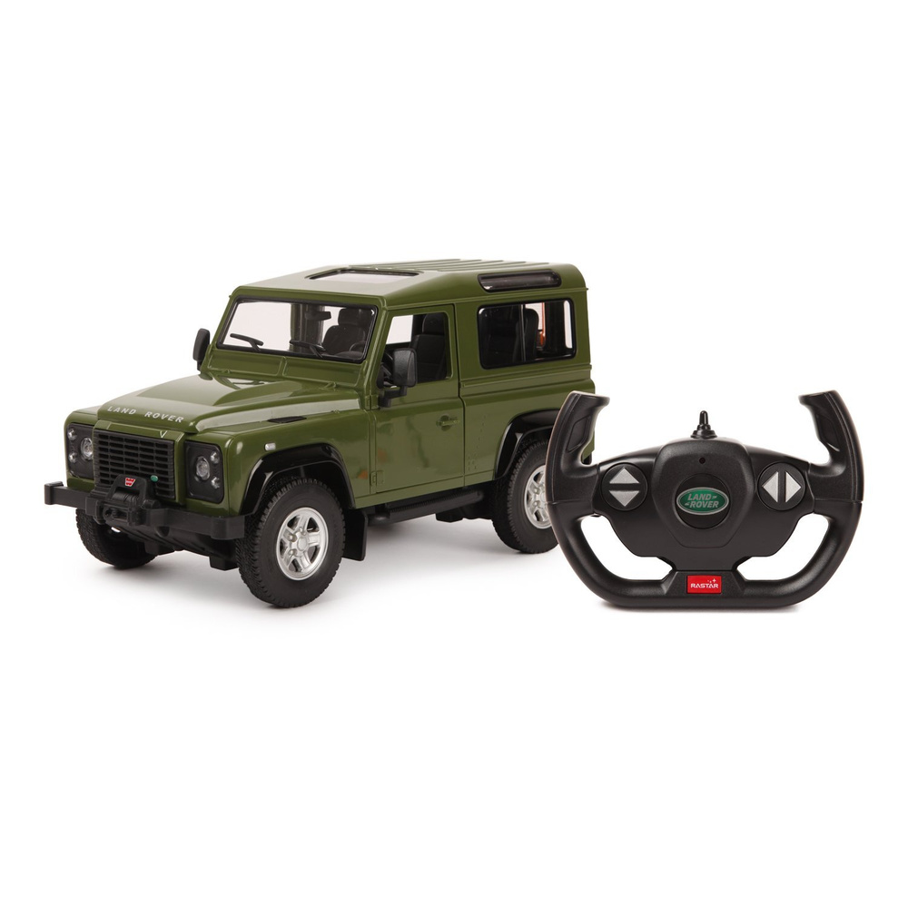 Машина Rastar РУ 1:14 Land Rover Denfender Зеленый #1