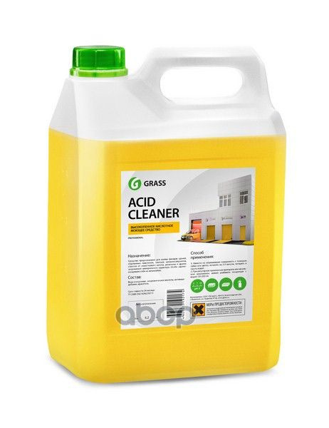 160101_средство Для Очистки Фасадов Кислотное Acid Cleaner (Канистра 5.9кг) GraSS арт. 160101  #1
