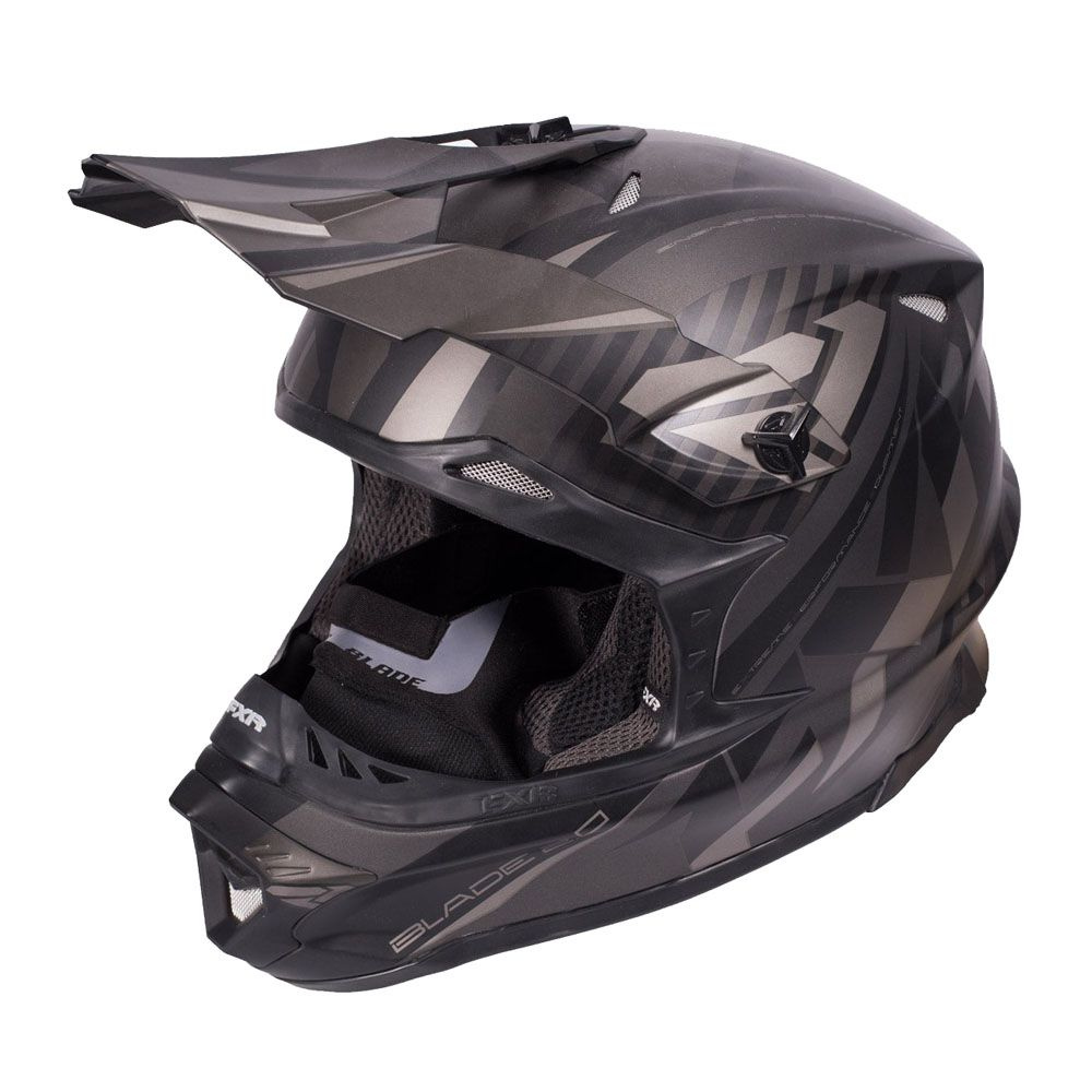 FXR Шлем для снегохода, цвет: черный, размер: XS #1